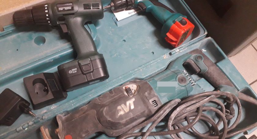 Bezdomny z elektronarzędziami. Wszystko było kradzione