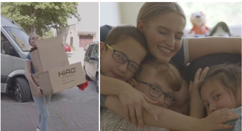 Karolina Pisarek podarowała komputery dzieciom z Domu Dziecka w Szczecinku
