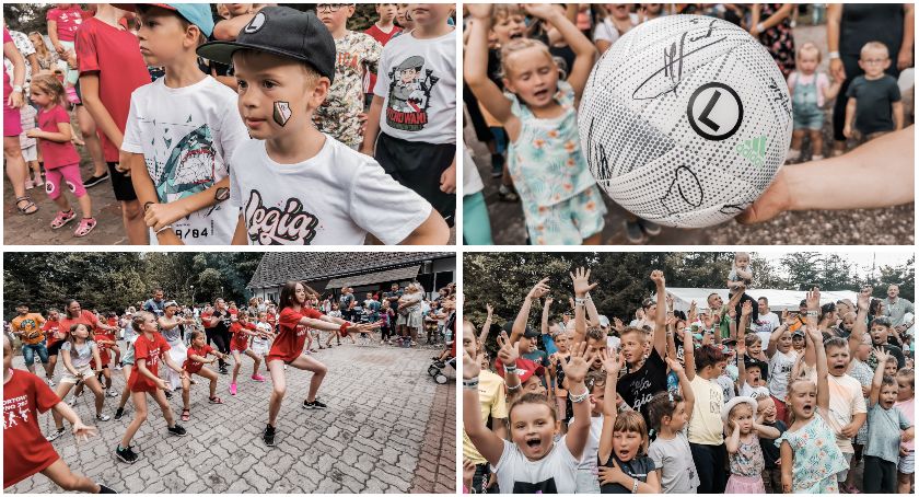 Dzień Dziecka z Legią Warszawa w Szczecinku ponownie cieszył się dużym zainteresowaniem