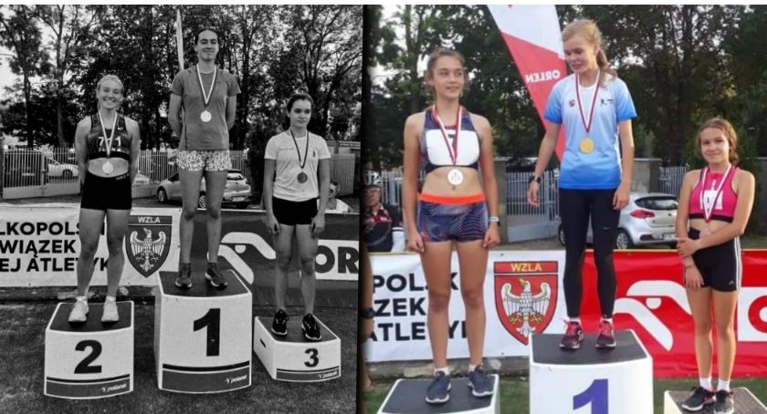 Szczecineckie lekkoatletki z kolejnymi medalami / fot. STS Pomerania; MKP