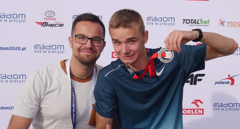 Natan Frąckiewicz wicemistrzem Polski do lat 20! / fot. Jakub Juniewicz