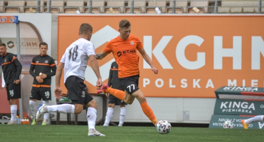 Mateusz Bartolewski zadebiutował w Ekstraklasie / fot. Zagłębie Lubin