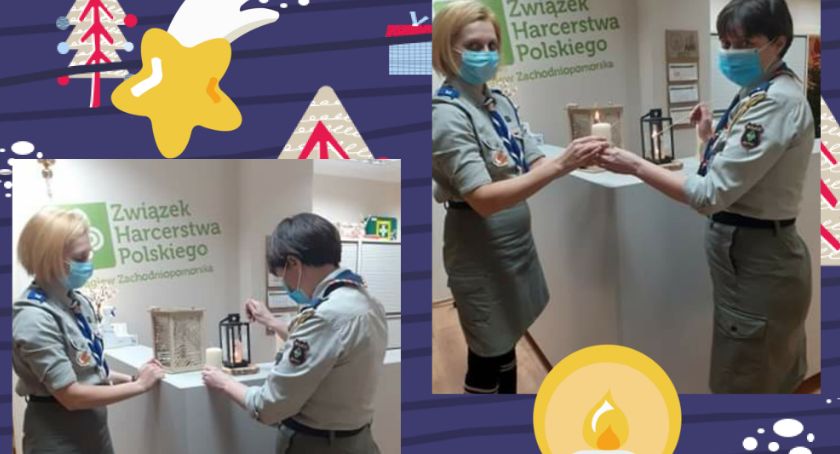 Betlejemskie Światło Pokoju trafiło do harcerzy w Szczecinku