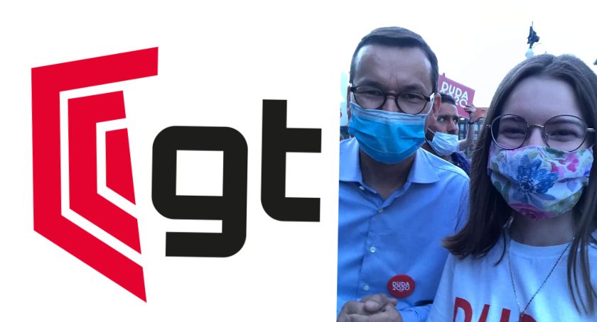 Uczennica I LO na stażu u premiera
