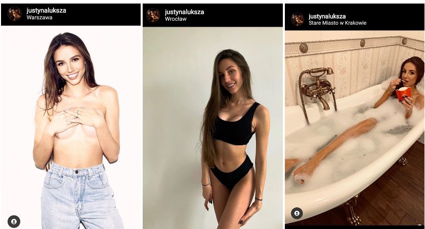 Justyna Łuksza, czyli kolejna piękna szczecinecczanka. Odważne zdjęcia / fot. Instagram