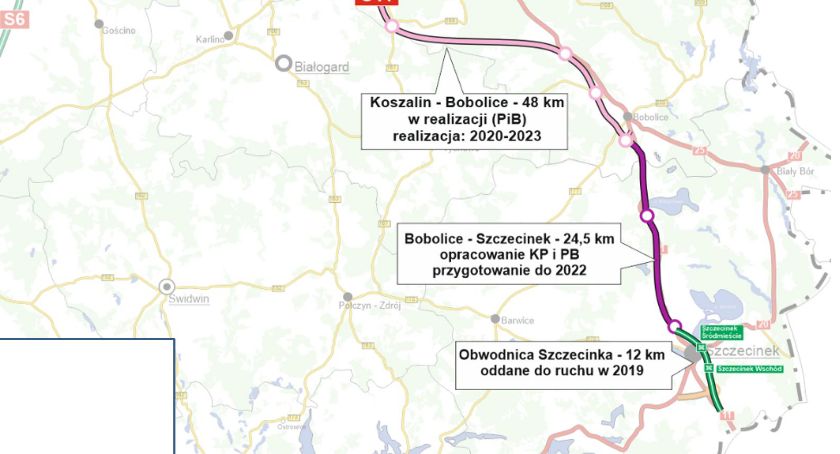 Ekspresówka do Koszalina nabiera realnych kształtów / fot: GDDKiA