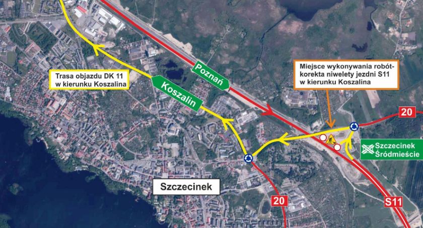 Zmiany w organizacji ruchu na obwodnicy Szczecinka