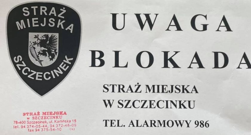 Ukarany blokadą na koło mieszkaniec jest zadowolony. „Było kulturalnie, z uśmiechem