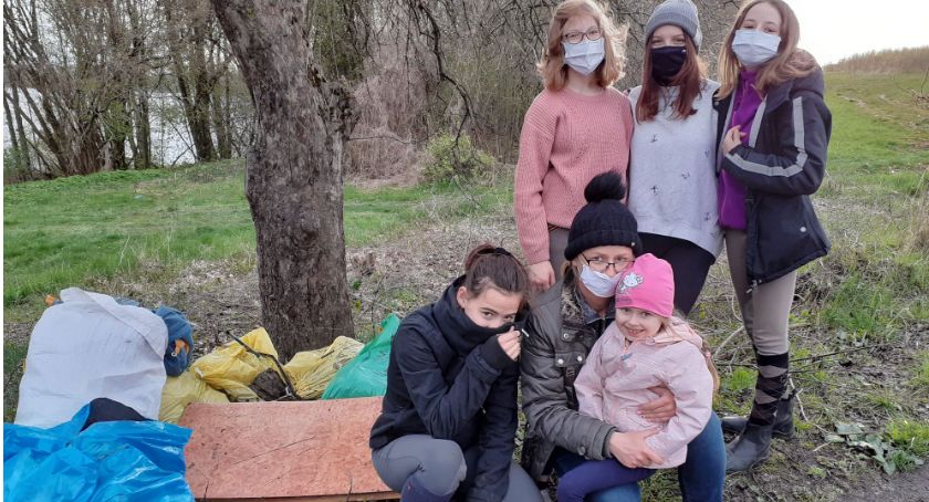 Jezioro Lipno: Posprzątali to, co inni porzucili / fot: Ania Krzeska / Marzena Deneszewska