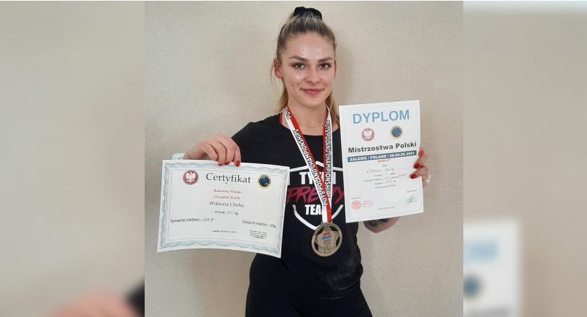 Wiktoria Chołuj z mistrzostwem Polski i nowym rekordem!