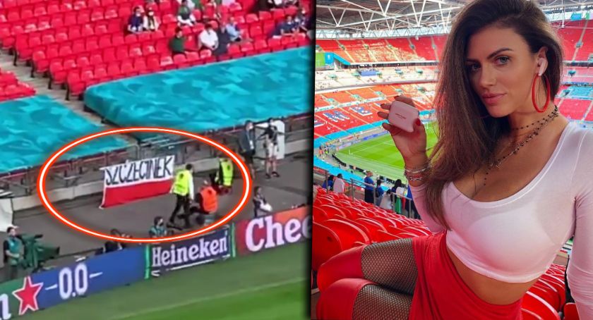 Kibice ze Szczecinka na słynnym stadionie. Pozdrowienia od Miss Euro / fot. Instagram