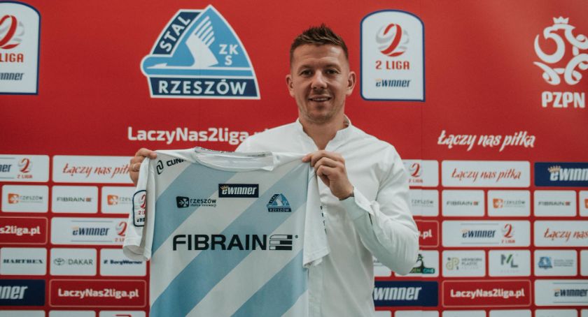 Bartłomiej Poczobut przeszedł z Widzewa do Stali Rzeszów / fot. Stal Rzeszów