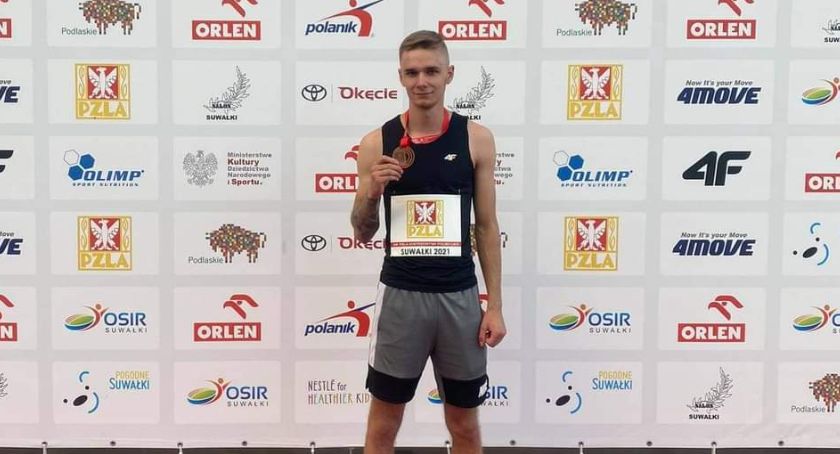 Natan Frąckiewicz brązowym medalistą Mistrzostw Polski! / fot. Pomerania Szczecinek