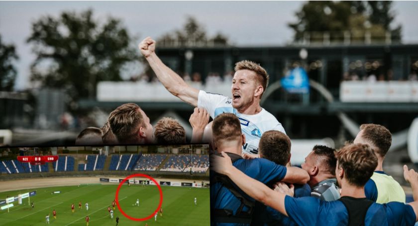 Co za gol Bartłomieja Poczobuta w II lidze! / fot. Stal Rzeszów