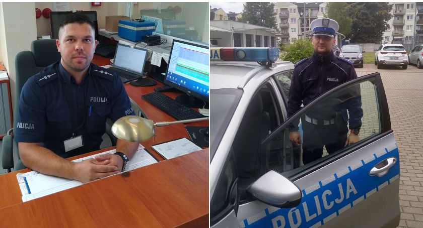 Policjanci ze Szczecinka eskortowali dziecko w drodze do szpitala. Dziewczynka traciła przytomność