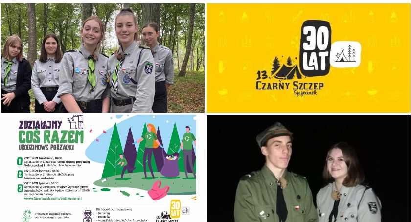 30-lecie 13 Czarnego Szczepu im. Zawiszy Czarnego. Harcerze zapraszają na wspólne sprzątanie miasta / fot. FB - 13 Czarny Szczep