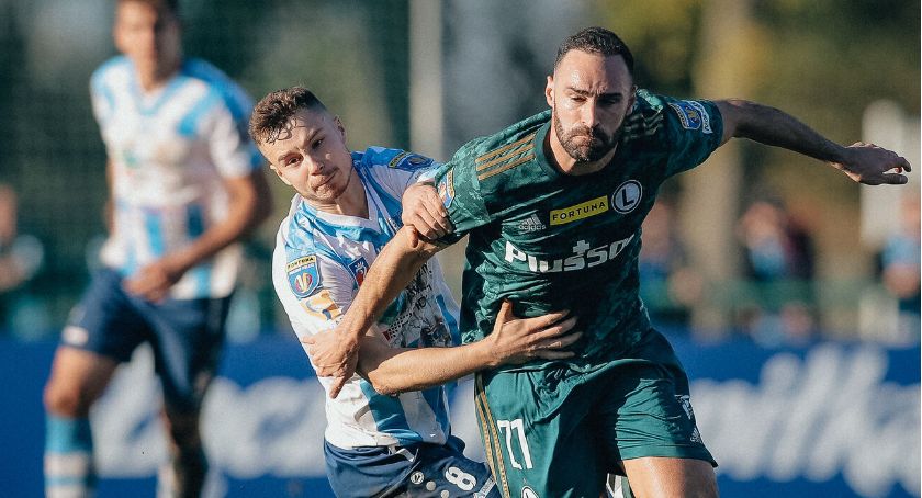Na zdjęciu Jakub Białczyk i Rafael Lopes / fot. Mateusz Kostrzewa / Legia