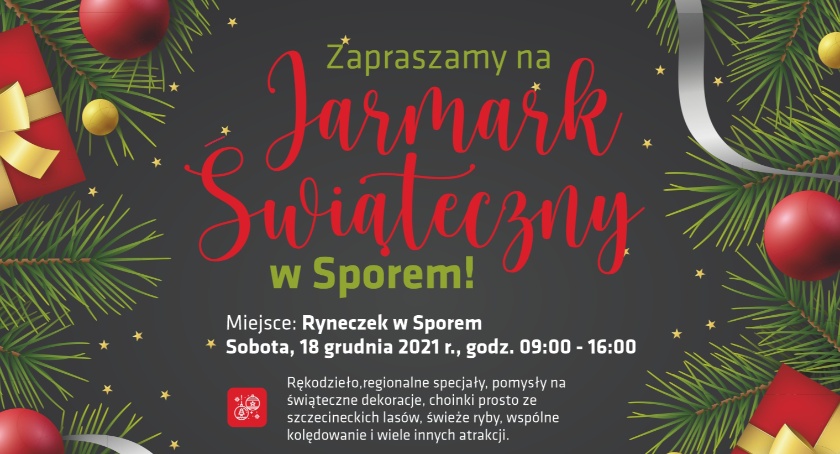 Jarmark Świąteczny w Sporem. Zaproszenie