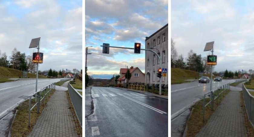 Gmina Szczecinek stawia na bezpieczeństwo. Zainstalowano mierniki prędkości