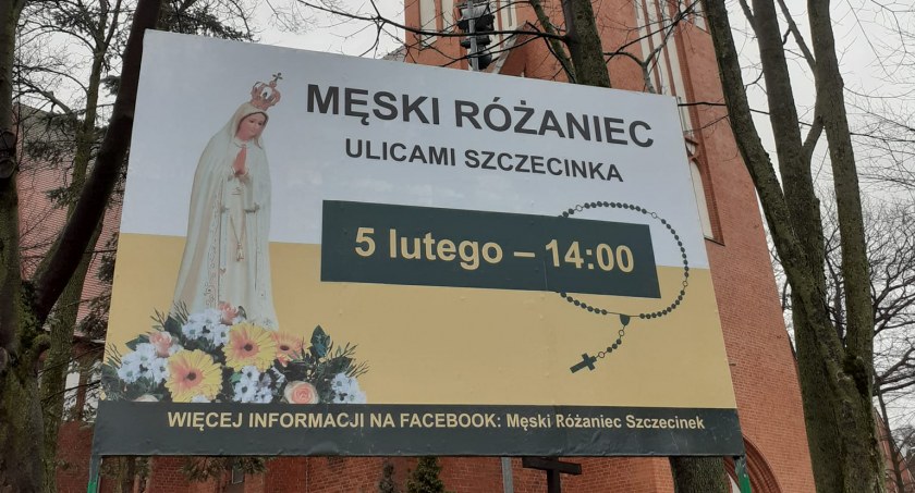 Kolejny Męski Różaniec na ulicach Szczecinka