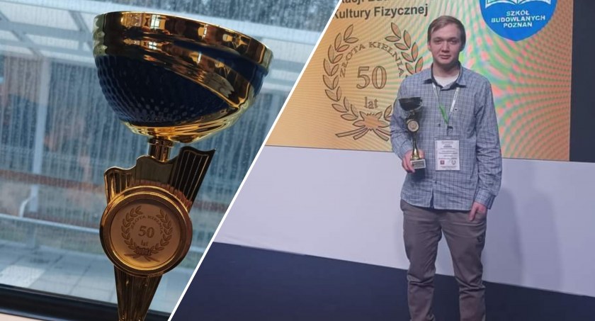 Bartosz Filbrandt z ZST najlepszy! Zdobył „Złotą Kielnię”! / fot. FB - ZST