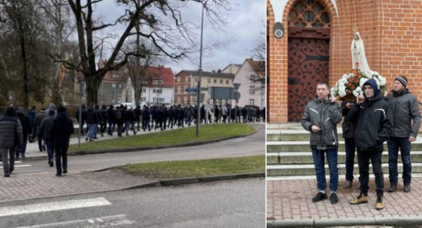 „Męski Różaniec” kolejny raz przeszedł ulicami Szczecinka / fot:Gryf TV