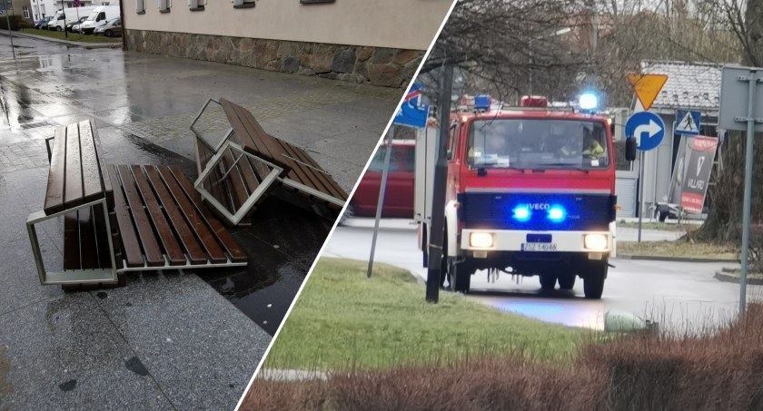 Orkan szalał w regionie. W Szczecinku prądu nie było przez 8 godzin