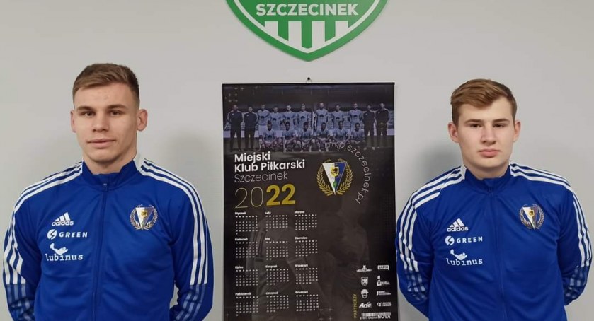 Andrij Pryimak (z lewej) i Danylo Rychko (z prawej) / fot. FB - MKP Szczecinek