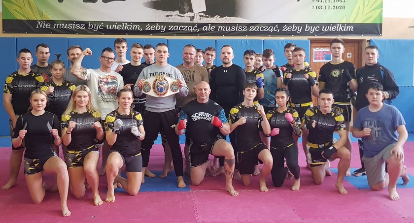 Mistrz świata odwiedził swoich przyjaciół z KSW Szczecinek / fot. FB - KSW Szczecinek