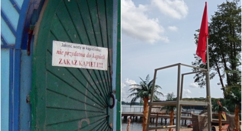 Oba kąpieliska, zarówno to na plaży miejskiej przy ul. Mickiewicza, jak i to na Mysiej Wyspie, są tymczasowo zamknięte
