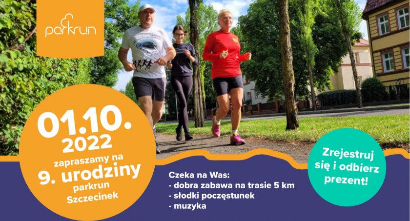 zdjęcie: Szczecinecki Parkrun zaprasza na swoje 9. urodziny