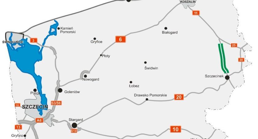 zdjęcie: Planowany odcinek S11 Bobolice - Szczecinek / GDDKiA