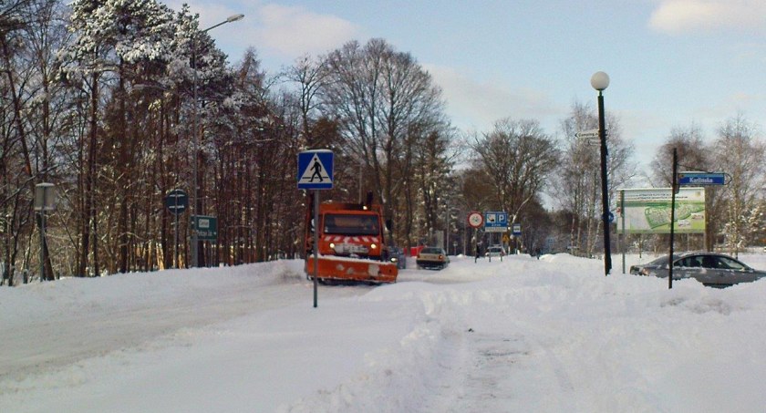 zdjęcie: Zima w Szczecinku, ul. Kościuszki