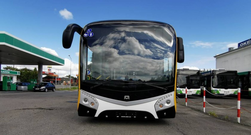 Zdjęcie: Czeski autobus SOR na testach w Szczecinku w 2020 roku / fot. Temat