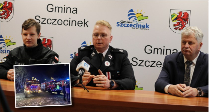 Zdjęcie: W UG Szczecinek podsumowano II Strażacki Konwój Świętego Mikołaja