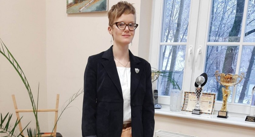 Zdjęcie: Hanna Skrobanek otrzymała stypendium Ministra Edukacji i Nauki
