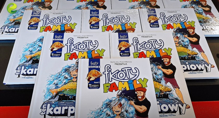 Zdjęcie: Fikoty Family. Pierwszy w Polsce wędkarski komiks dostępny w Szczecinku