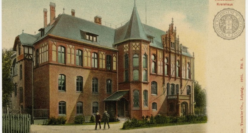 Zdjęcie: fasada dz. Szkoły Muzycznej, rok 1904 / Muzeum Regionalne w Szczecinku