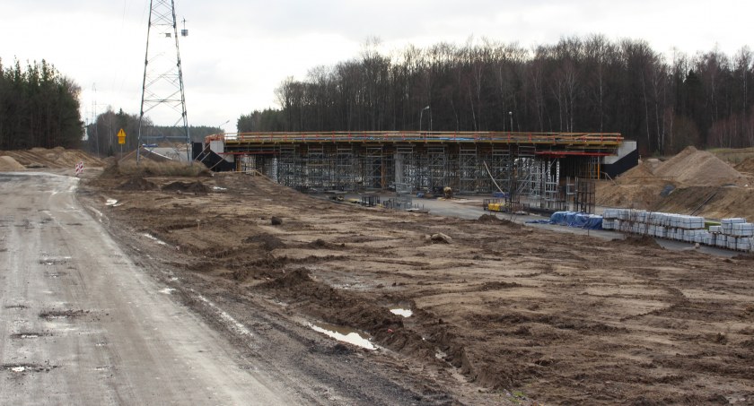 Zdjęcie: archiwum. Budowa obwodnicy Szczecinka w ciągu drogi S11