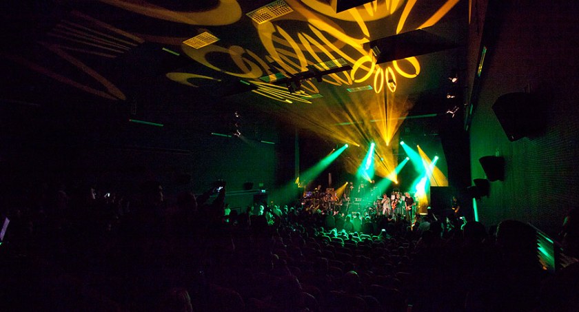 Zdjęcie: koncert w kinie Wolność w Szczecinku / fot. M. Korkus