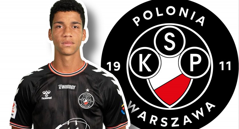Zdjęcie: Junior Radziński / Polonia Warszawa, edycja: Temat