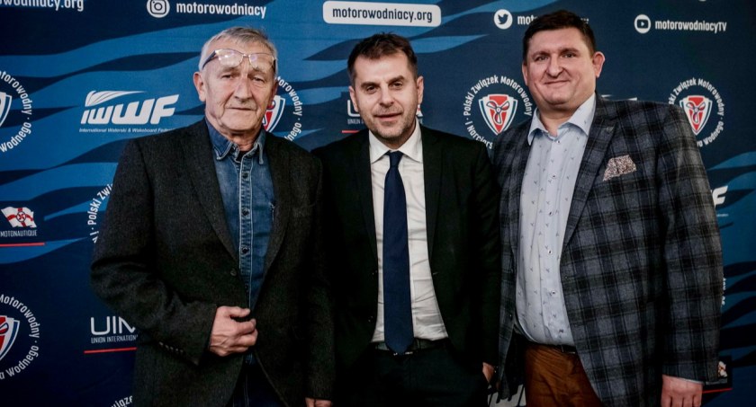 Zdjęcie: od lewej Wiesław Kurnik, Piotr Misztak, Paweł Szablewski