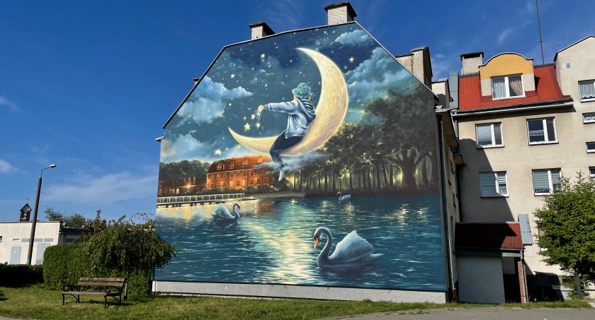 Zdjęcie: Mural na Kołobrzeskiej jest już gotowy / fot. P. Witczuk
