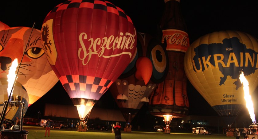 Zdjęcie: Nocna Gala Balonów ponownie była widowiskowa / P. Witczuk