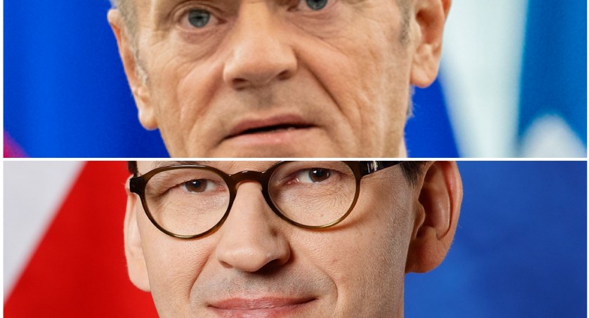 zdjęcie: Donald Tusk i premier Mateusz Morawiecki / Wiki