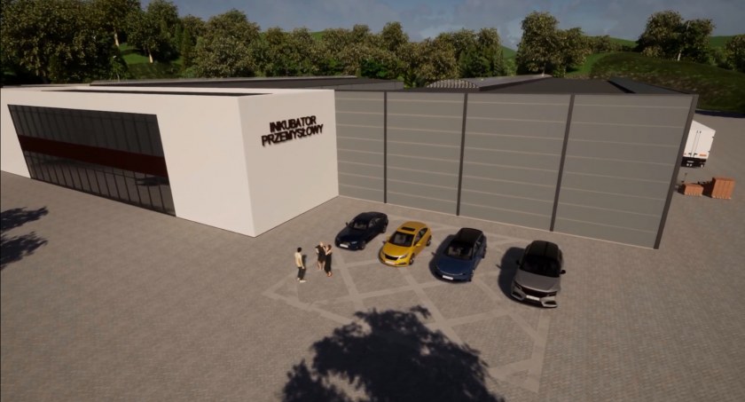 zdjęcie: Wizualizacja inwestycji / Invest Park Szczecinek