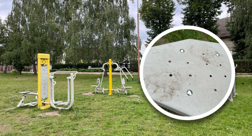 Zdjęcie: Siłownia plenerowa przy ul. Wodociągowej