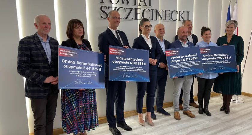 Zdjęcie: konferencja w Starostwie Powiatowym w Szczecinku / P. Witczuk