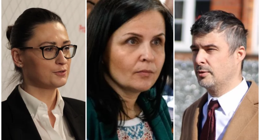 Zdjęcie: Małgorzata Golińska, Renata Rak i Radosław Lubczyk