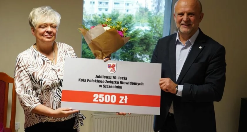 Powiat, lecie Polskiego Związku Niewidomych Koło Szczecinku - zdjęcie, fotografia